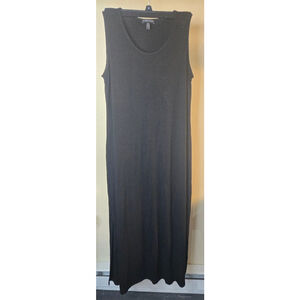 Women's Eileen Fisher Black Petite Maxi Dress SP